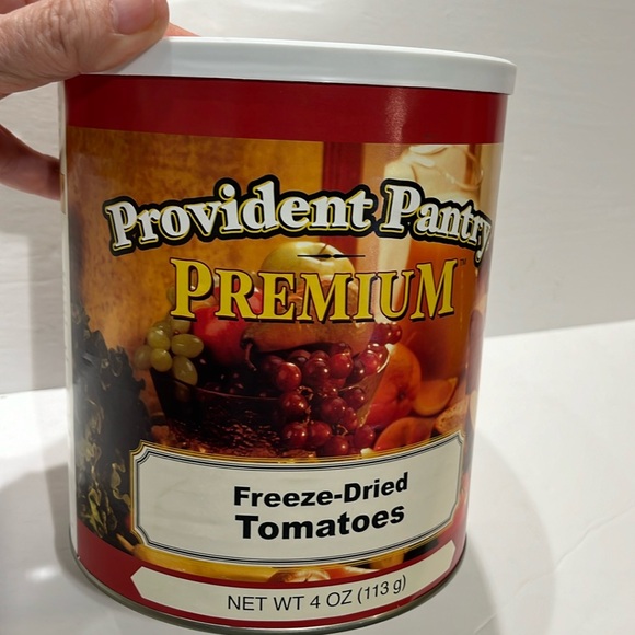 Freeze-Dried Tomatoes in 4oz can. Long life survival product.  NWOT - Picture 1 of 3